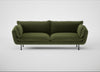 Allora 4 Seater Sofa Boucle Velvet Wilder / Black