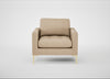 Eton Armchair Capelo Linen-Cotton Bamboo / Brass