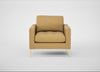 Eton Armchair Boucle Tweed Citrine / Brass