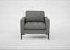 Eton Armchair Boucle Tweed Lapis / Black