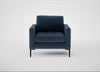 Eton Armchair Boucle Velvet Space / Black