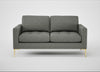 Eton 2 Seater Sofa Boucle Tweed Lapis / Brass