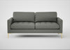 Eton 3 Seater Sofa Boucle Tweed Lapis / Brass