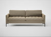 Eton 4 Seater Sofa Boucle Velvet Rocky / Black