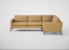 Eton Right Hand Facing Corner Sofa Boucle Tweed Citrine / Black