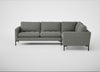 Eton Right Hand Facing Corner Sofa Boucle Tweed Lapis / Black