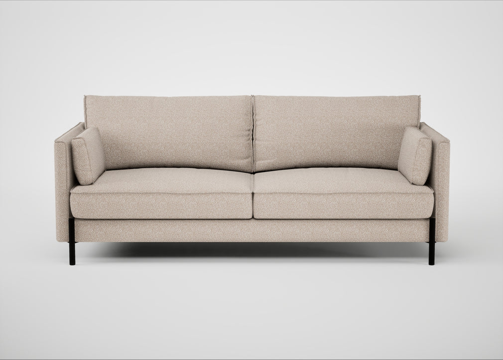 Tortona 3 Seater Sofa Boucle Tweed Pearl