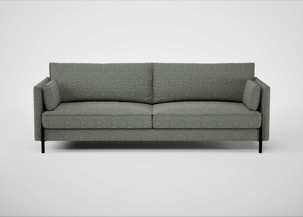 Tortona 4 Seater Sofa Boucle Tweed Lapis