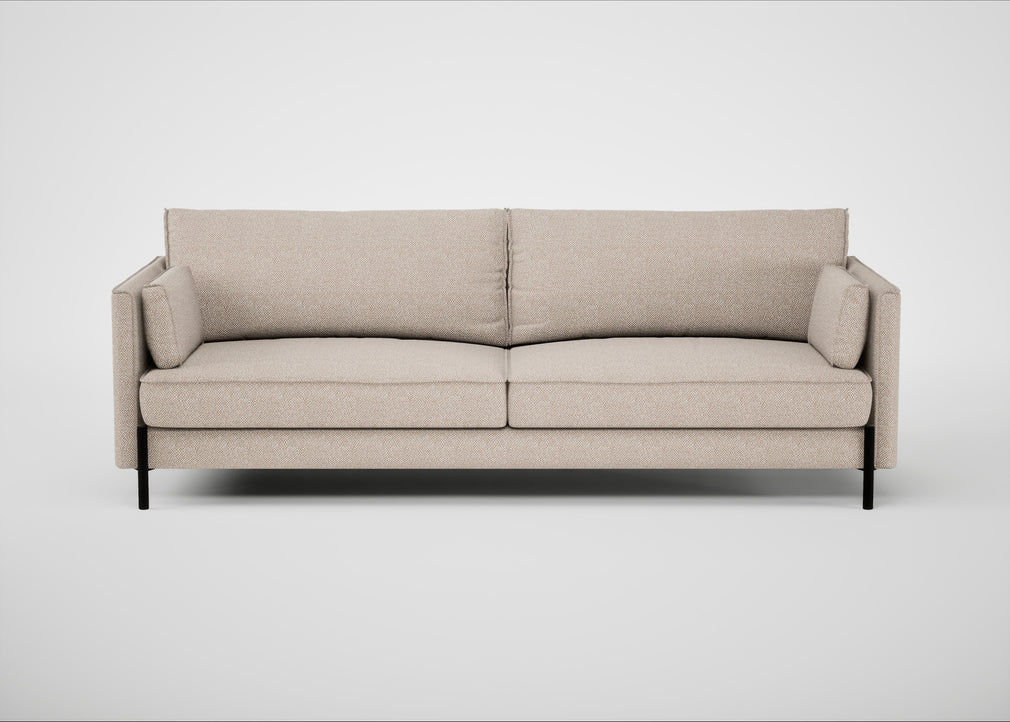 Tortona 4 Seater Sofa Boucle Tweed Pearl