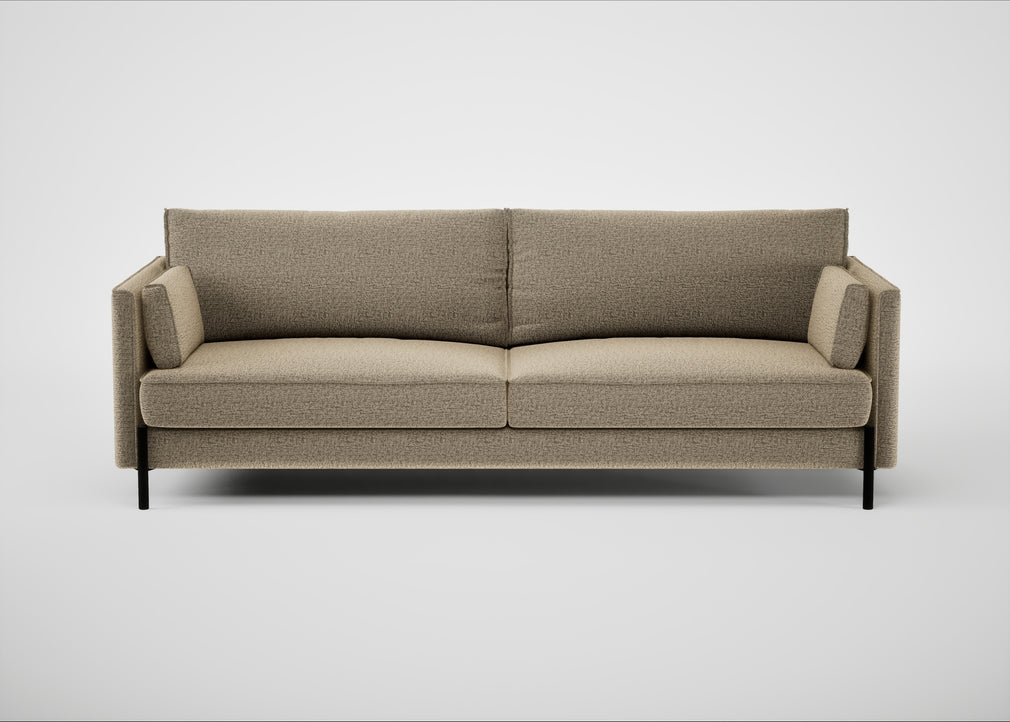 Tortona 4 Seater Sofa Boucle Velvet Rocky