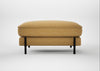 Tortona Footstool Boucle Tweed Citrine