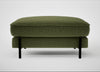 Tortona Footstool Boucle Velvet Wilder