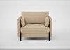 Tortona Armchair Capelo Linen-Cotton Bamboo