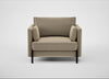 Tortona Armchair Boucle Velvet Rocky