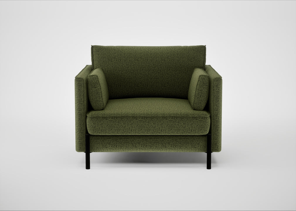 Tortona Armchair Boucle Velvet Wilder