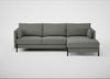 Tortona Right Hand Facing Corner Chaise Boucle Tweed Lapis