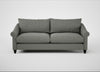 Devon 4 Seater Sofa Boucle Tweed Lapis / Black