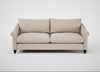 Devon 4 Seater Sofa Boucle Tweed Pearl / Black