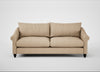 Devon 4 Seater Sofa Capelo Linen-Cotton Bamboo / Black