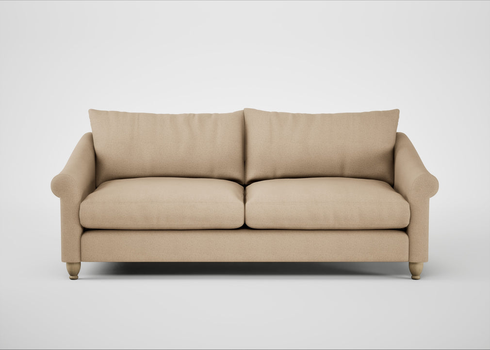 Devon 4 Seater Sofa Capelo Linen-Cotton Bamboo / Natural