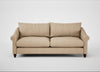 Devon 4 Seater Sofa Capelo Linen-Cotton Bamboo / Walnut Stained