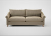 Devon 4 Seater Sofa Boucle Velvet Rocky / Natural