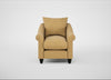 Devon Armchair Boucle Tweed Citrine / Black