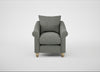 Devon Armchair Boucle Tweed Lapis / Natural