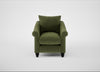 Devon Armchair Boucle Velvet Wilder / Black