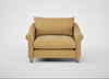 Devon Loveseat Boucle Tweed Citrine / Natural