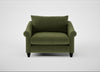 Devon Loveseat Boucle Velvet Wilder / Black