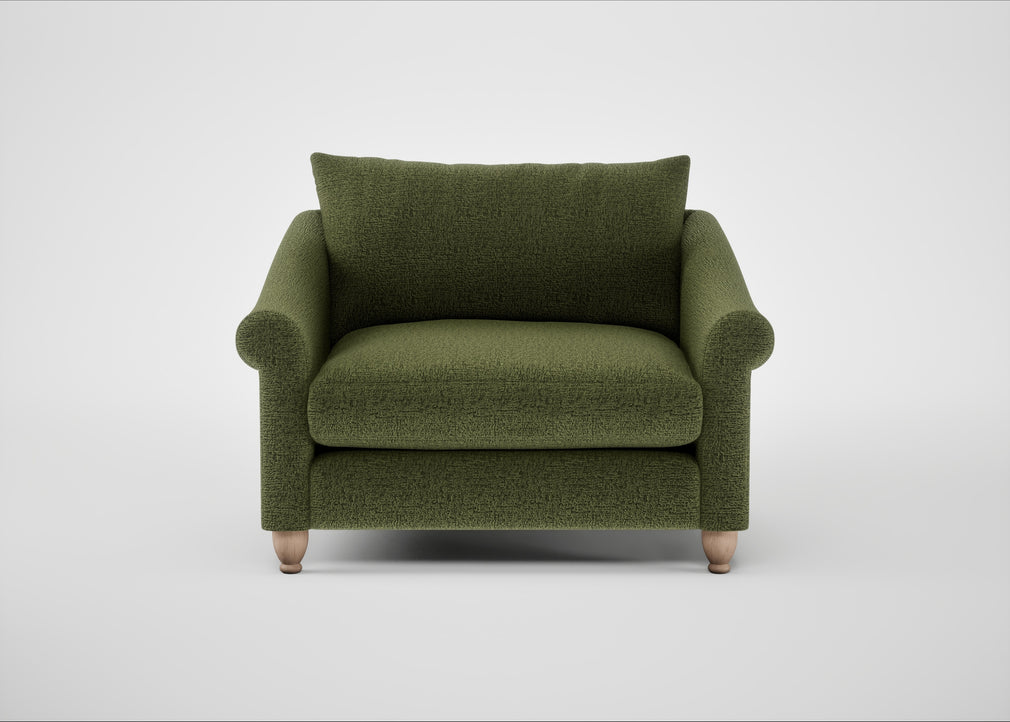 Devon Loveseat Boucle Velvet Wilder / Natural