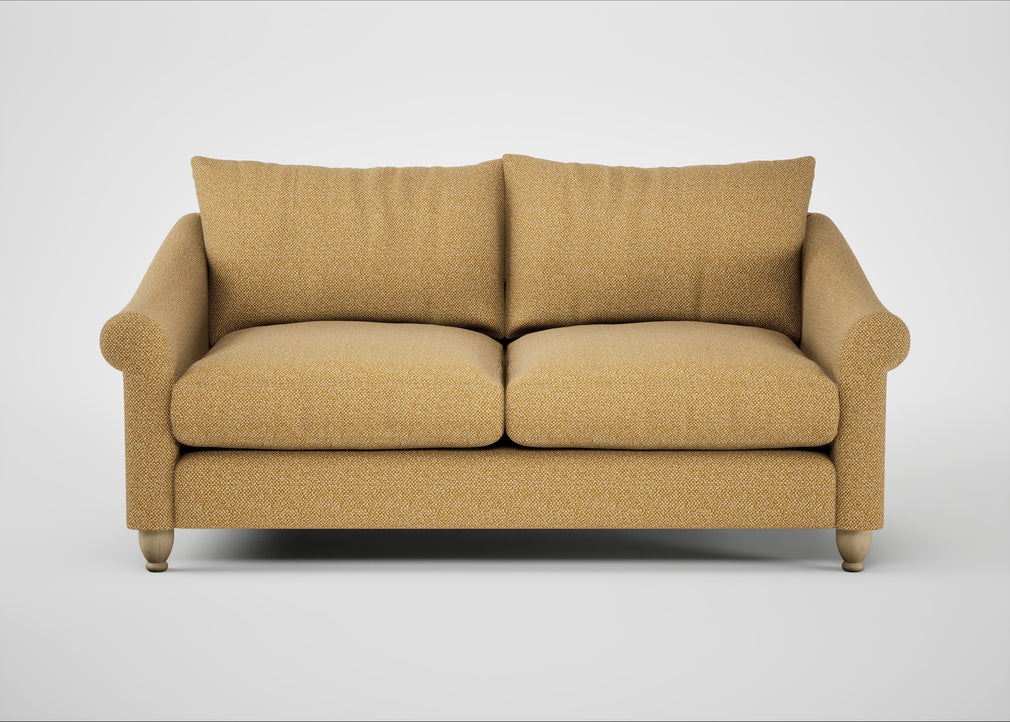 Devon 3 Seater Sofa Boucle Tweed Citrine / Natural