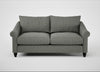 Devon 3 Seater Sofa Boucle Tweed Lapis / Black