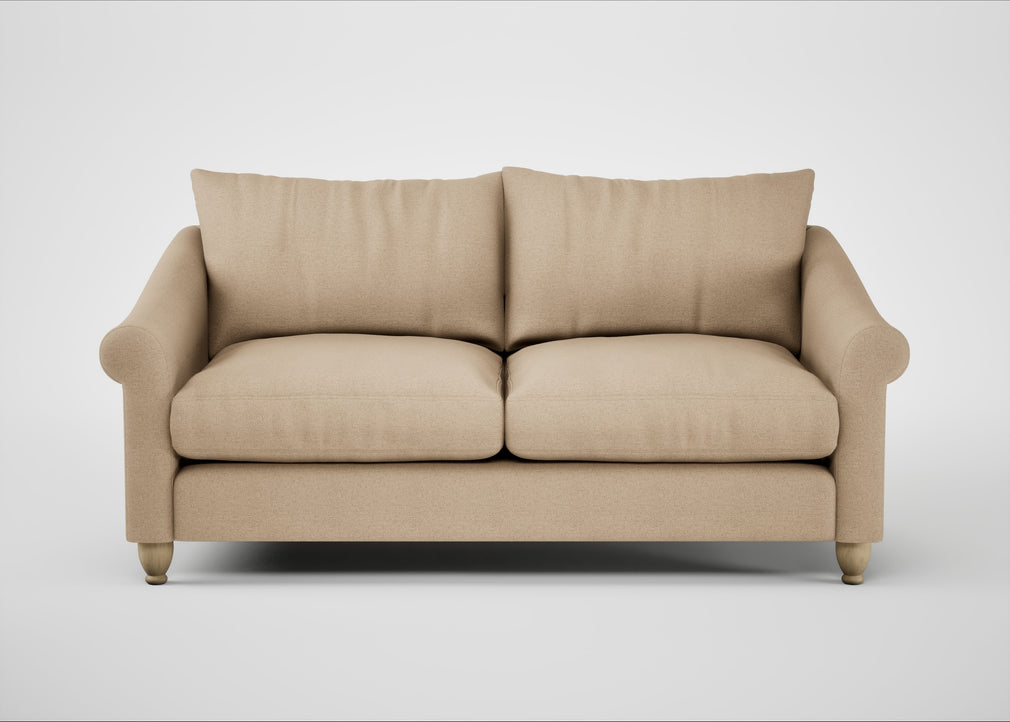 Devon 3 Seater Sofa Capelo Linen-Cotton Bamboo / Natural