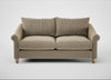 Devon 3 Seater Sofa Boucle Velvet Rocky / Natural