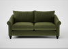 Devon 3 Seater Sofa Boucle Velvet Wilder / Black