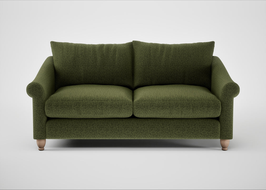 Devon 3 Seater Sofa Boucle Velvet Wilder / Natural
