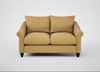 Devon 2 Seater Sofa Boucle Tweed Citrine / Black