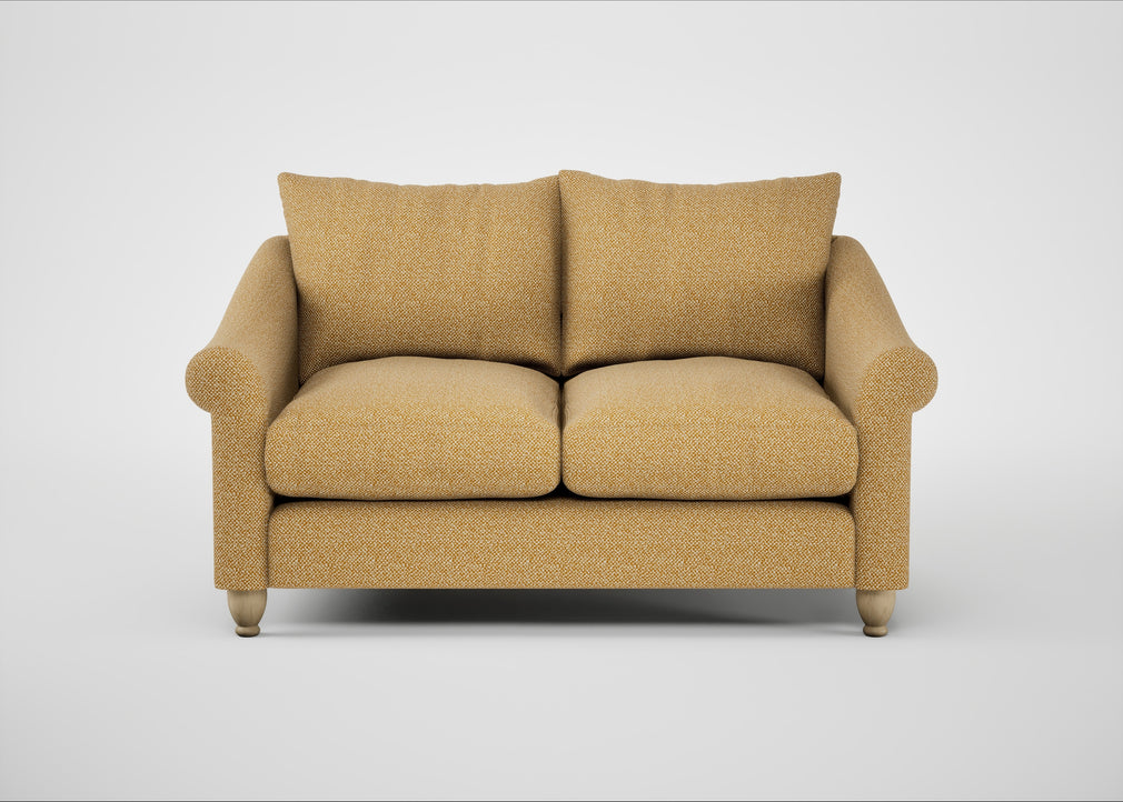 Devon 2 Seater Sofa Boucle Tweed Citrine / Natural