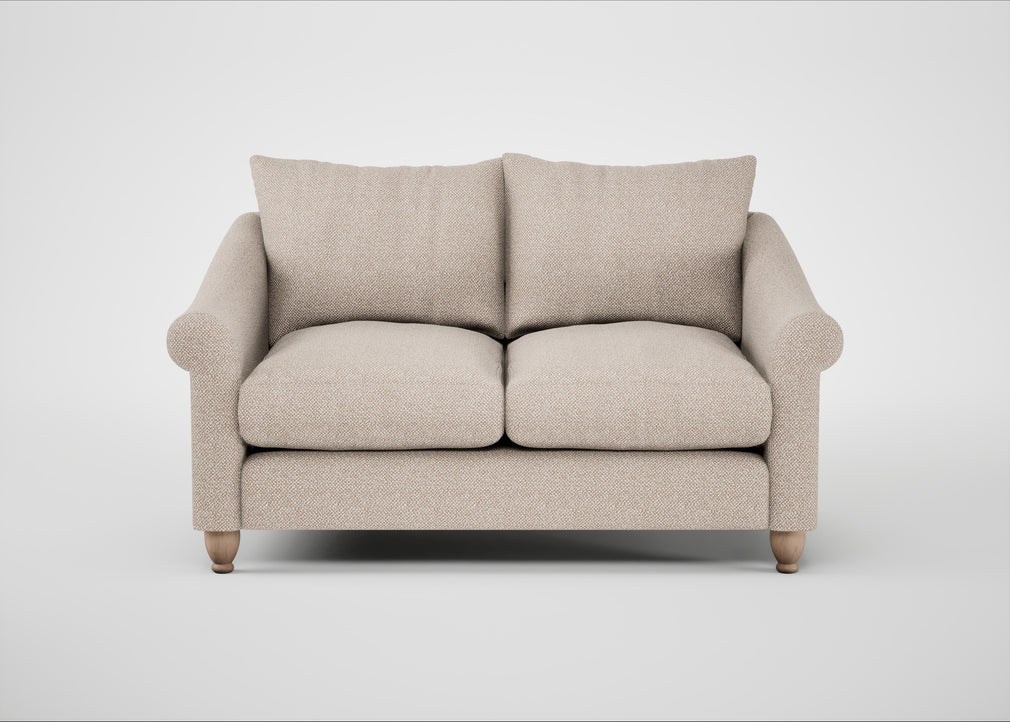Devon 2 Seater Sofa Boucle Tweed Pearl / Natural