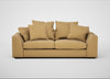 Cumulus 4 Seater Sofa Boucle Tweed Citrine