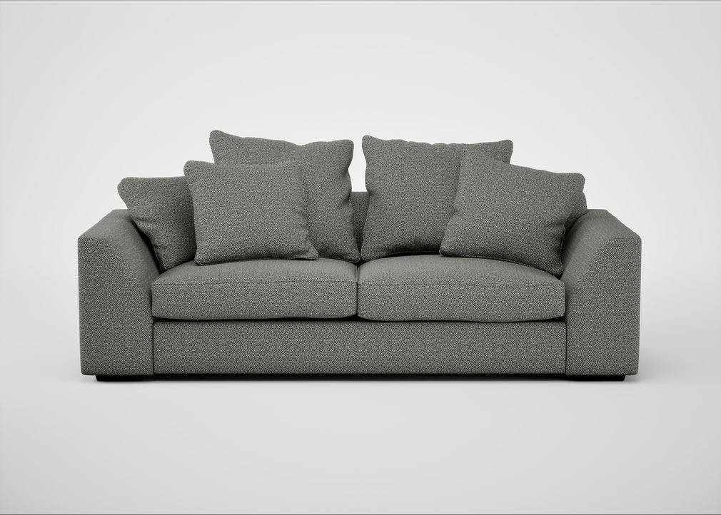 Cumulus 4 Seater Sofa Boucle Tweed Lapis