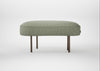 Isola Small Ottoman Siena Cotton Pistachio / Bronze