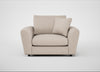 Snooze Loveseat Boucle Tweed Pearl