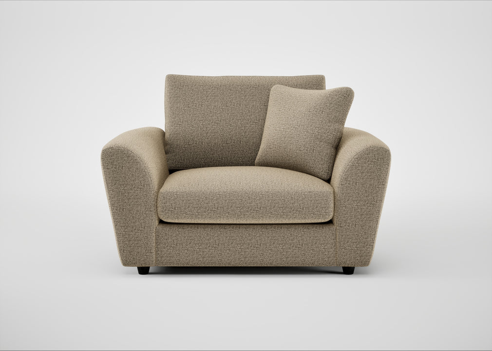 Snooze Loveseat Boucle Velvet Rocky