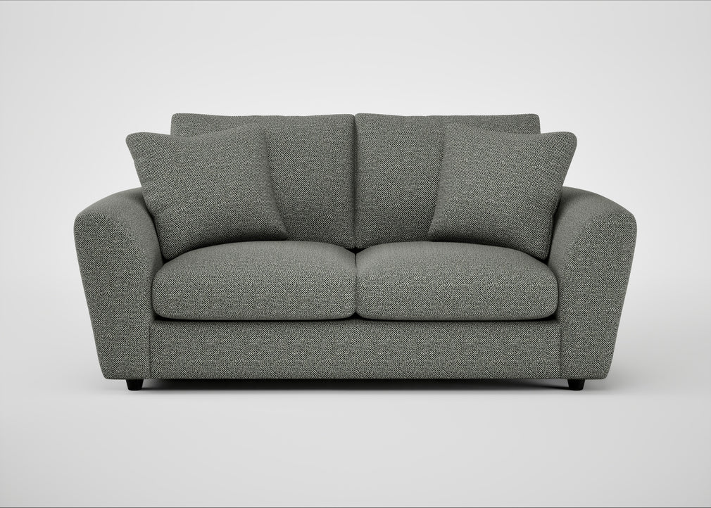 Snooze 3 Seater Sofa Boucle Tweed Lapis
