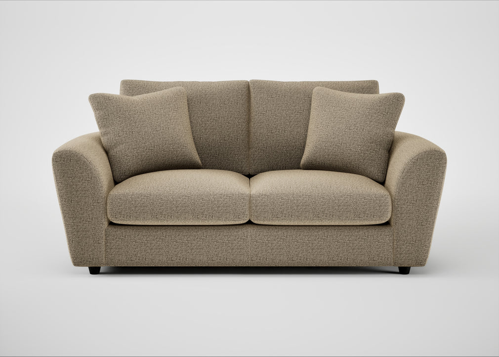 Snooze 3 Seater Sofa Boucle Velvet Rocky