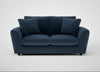 Snooze 3 Seater Sofa Boucle Velvet Space
