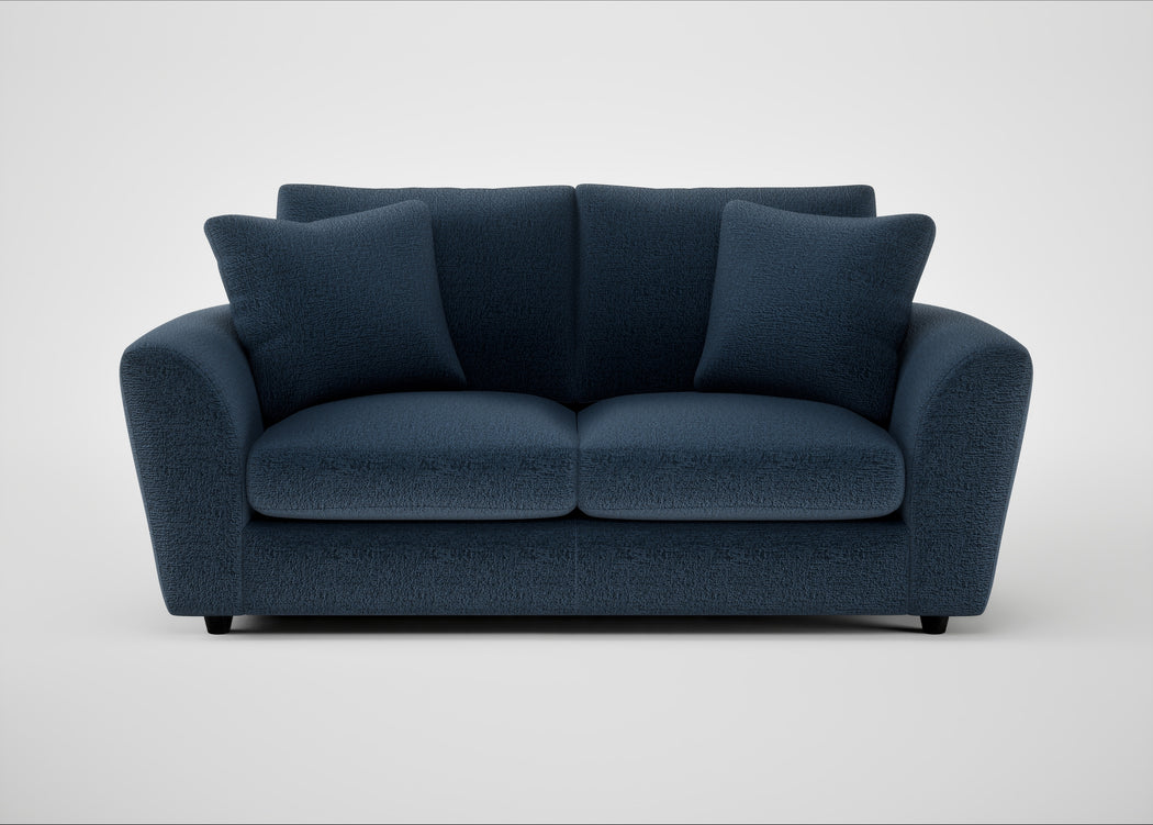 Snooze 3 Seater Sofa Boucle Velvet Space